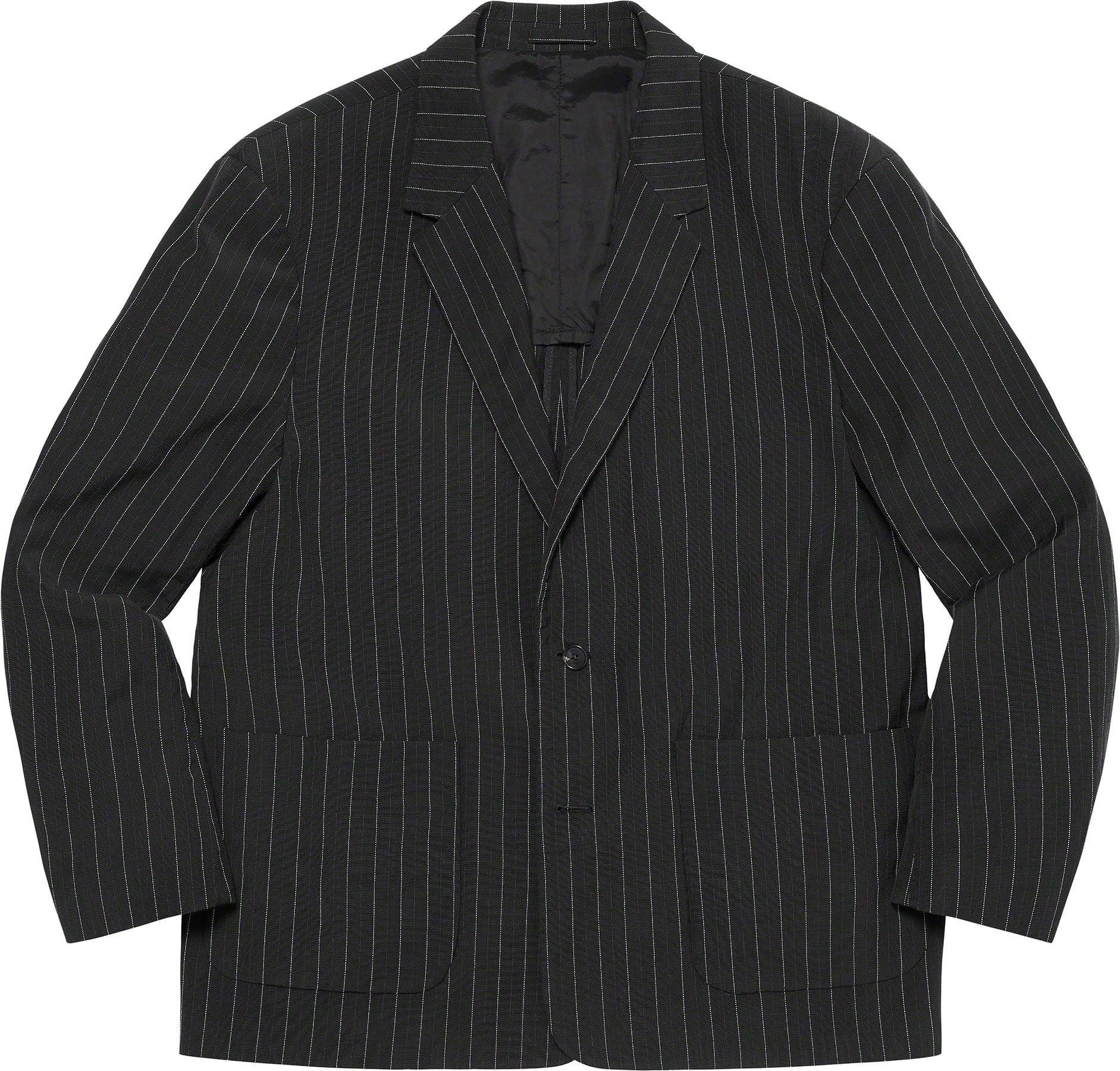 Lightweight Pinstripe Suit view 2